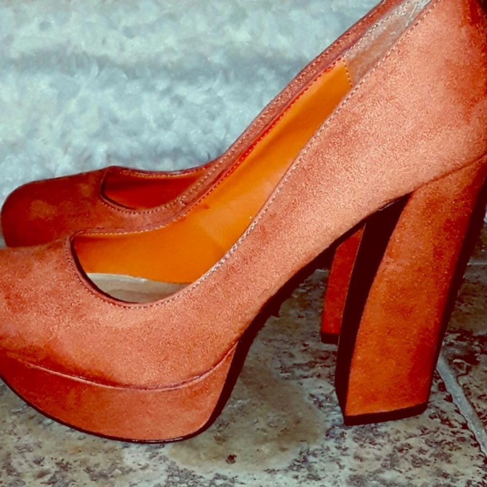 Beautiful orange platforms